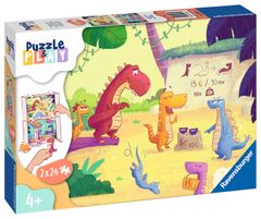 Ravensburger Puzzle & Play Dinoszaurusz, 2x24 darab