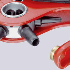 Knipex Revolver lyukasztófogó, forgó lyukasztófogó 220 mm, porszórt bevonattal, 90 70 220 EAN (90 70 220)