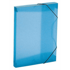 VIQUEL "Propyglass" gumis mappa 30 mm A4 kék (IV021346 / 021346-09) (021346-09)