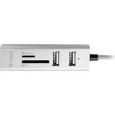 Yenkee USB OTG COMBO HUB+kártyaolvasó (YHC 102SR) (YHC 102SR)