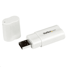 Startech StarTech.com 2.0 USB külső hangkártya fehér (ICUSBAUDIO) (ICUSBAUDIO)