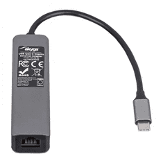 Akyga AK-AD-66 USB type C - USB 3.0 3-port + Ethernet hub (AK-AD-66)