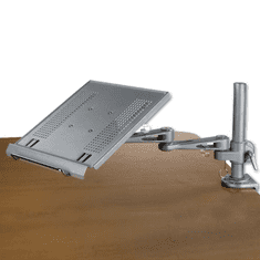 Lindy Desktop Notebook Arm asztali notebook tartó ezüst (40699) (ly-40699)