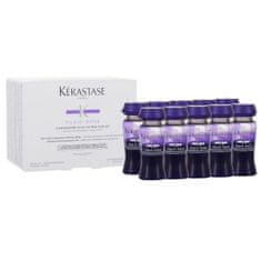 Kérastase Semlegesítő kezelés hajra a sárga tónusok ellen Fusio-Dose (Anti-Brass Restoring Purple Care) (Mennyiség 10 x 12 ml)