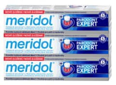 Meridol Paradont Expert fogkrém 3 x 75 ml