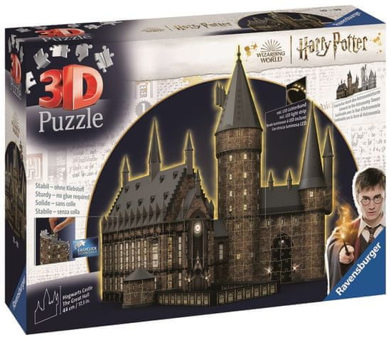 Ravensburger Harry Potter: Roxfort kastély - Nagyterem (Éjszakai kiadás), 540 darab