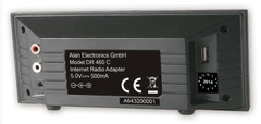 Albrecht DR 460-C WIFI internet rádió adapter