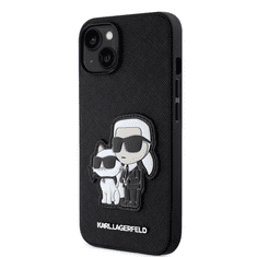 Guess Karl Lagerfeld tok fekete KLHCP13MSANKCPK Apple Iphone 13 készülékhez (128361)