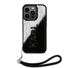 Guess Karl Lagerfeld ezüst KLHCP14LPSQRKS Apple Iphone 14 Pro készülékhez (128378)