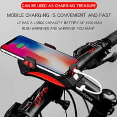 Bass Polska Szett power bank kerékpár lámpa mobiltelefonhoz 7 az 1-ben