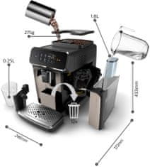 PHILIPS EP2235/40 Series 2200 LatteGo automata kávéfőző