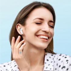 Mcdodo Mcdodo vezeték nélküli fülhallgató ENC tokkal, fehér színben HP-8040