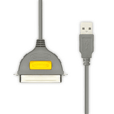 AXAGON USB 2.0 - párhuzamos centronics 36pin nyomtató kábel (ADP-1P36) (ADP-1P36)