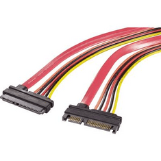 Renkforce SATA kombinált hosszabbító kábel, 0,2 m, (RF-4297182)