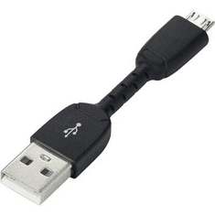 Renkforce Powerbank csatlakozókábel USB 2.0, A-ról mikro B-re, 5 cm, (RF-4260171)