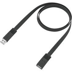 Renkforce USB 2.0 hosszabbítókábel, A/A, lapos, 1 m, (RF-4087404)