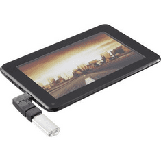 Renkforce USB 2.0 mikro-B adapter, 90°-ban hajlított, OTG funkcióval, (RF-4080783)