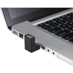 Renkforce USB könyök adapter [dugó A - USB 2.0 aljzat A] 90°-ban felfelé hajlított 29212C30 (RF-4131441)