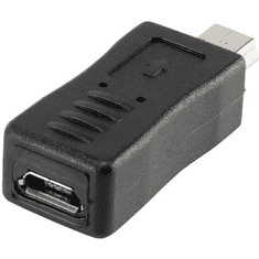 Renkforce OTG kábel készlet, mikro USB kábel, 0,15 m + mini B adapter Conrad SuperSoft OTG (RF-3585876)