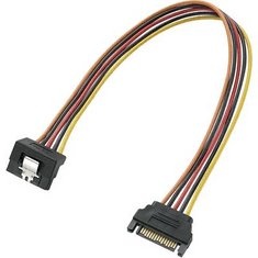 Renkforce SATA áram hosszabbító kábel 0,3 m (RF-4128339)