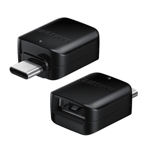 SAMSUNG adapter (USB - Type-C, adatátvitel, OTG) FEKETE (EE-UN930BBEG) (EE-UN930BBEG)