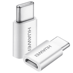 Huawei AP52 Micro USB --> USB Type-C adapter fehér OEM (AP52_OEM)