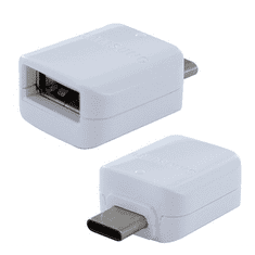 SAMSUNG adapter (USB - Type-C, adatátvitel, OTG) FEHÉR (EE-UN930BWE / GH98-40216A) (EE-UN930BWE / GH98-40216A)