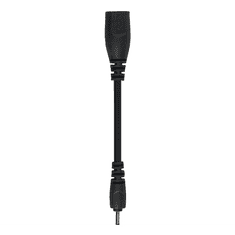 Nokia töltő csatlakozó adapter kábel (2mm) FEKETE (CA-44) (CA-44)
