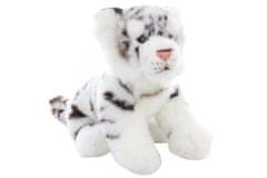 Uni-Toys Plüss fehér tigris 25 cm