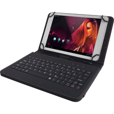 Yenkee YBK 0710BK 7"-8" billentyűzetes tablet tok fekete (YBK 0710BK)