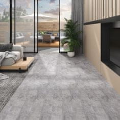 Vidaxl barna cement színű 2 mm-es öntapadó PVC padlóburkolat 5,02 m² 146559