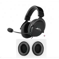 Xtrfy H2 mikrofonos fejhallgató fekete (H2-BK)