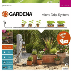 Gardena 13002-20 MD indulókészlet cserepes növényekhez M méret automatic (13002-20)