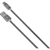 USB A 2.0 / USB C szinkronizáló és töltőkábel 2m szürke (YCU 302 GY) (YCU 302 GY)