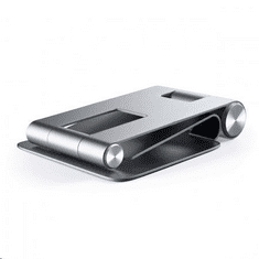 Satechi Aluminium R1 állítható mobiltelefon/tablet állvány asztroszürke (ST-R1M) (ST-R1M)