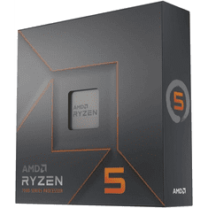 AMD CPU Desktop Ryzen 5 6C/12T 7600X (4.7/5.0GHz Boost,38MB,105W,AM5) box, with Radeon Graphics (100-100000593WOF)