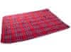 Piknik takaró 150 x 200 cm kockás piros