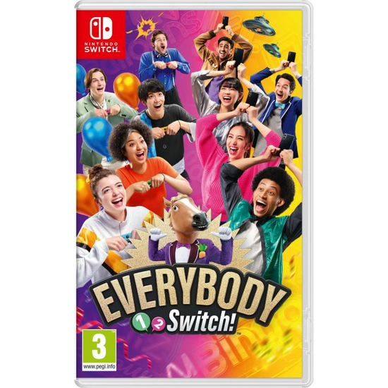 Nintendo Everybody 1-2-Switch! Standard Tradicionális kínai, Német, Holland, Angol, Spanyol, Francia, Olasz, Japán, Koreai, Orosz Switch (Switch - Dobozos játék)