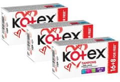 Kotex Ultra Sorb Mini tampon, 3 x 24 db