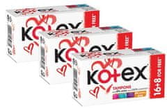 Kotex Ultra Sorb normál tampon, 3 x 24 db