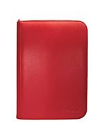 Album na karty Ultra PRO - Vivid 4-Pocket Zippered PRO-Binder Red