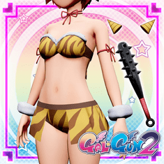 PQube Gal*Gun 2 - Tiger-striped Oni Bikini (PC - Steam elektronikus játék licensz)