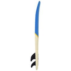 Vidaxl kék-krémszínű szörfdeszka, 170 cm 91687