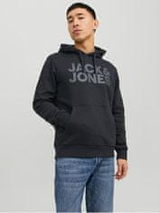 Jack&Jones Férfi sportfelső JJECORP Regular Fit 12152840 Black/Large Prin (Méret L)