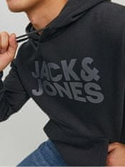 Jack&Jones Férfi sportfelső JJECORP Regular Fit 12152840 Black/Large Prin (Méret L)