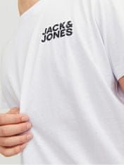 Jack&Jones Férfi póló JJECORP Slim Fit 12151955 White/Small (Méret XL)