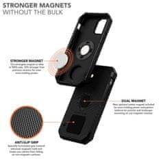 Rokform strapabíró burkolat iPhone 12 MINI 5,4"-es fekete