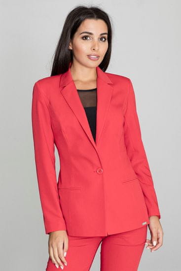 Figl Női formális kabát Bleomour M562 piros