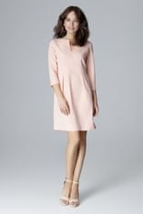 Lenitif Női estélyi ruha Bellarawd L004 rózsaszín XL