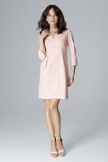 Lenitif Női estélyi ruha Bellarawd L004 rózsaszín XL